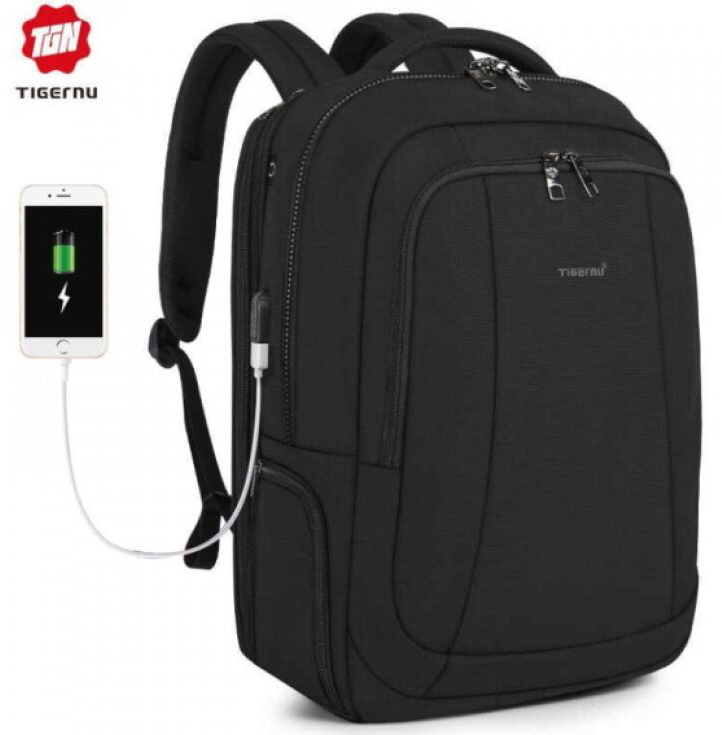 Městský batoh 17.3'' - Tigernu, T-B3143XL Black