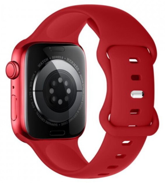 Řemínek pro Apple Watch 38mm / 40mm / 41mm / 42mm - Hoco, WA15 Flexible Big Red
