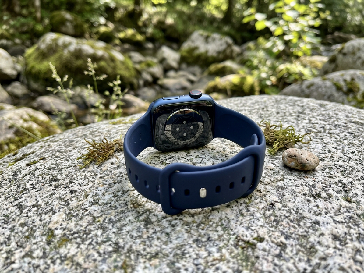 Řemínek pro Apple Watch 44mm / 45mm / 46mm / 49mm - Hoco, WA15 Flexible Navy Blue
