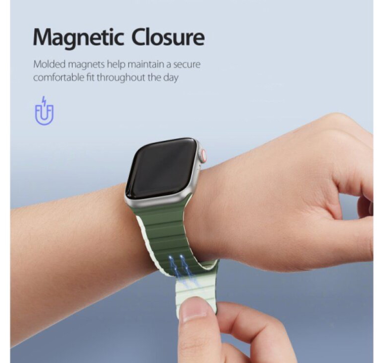 Řemínek na Apple Watch 38mm / 40mm / 41mm / 42mm - DuxDucis, LD Green