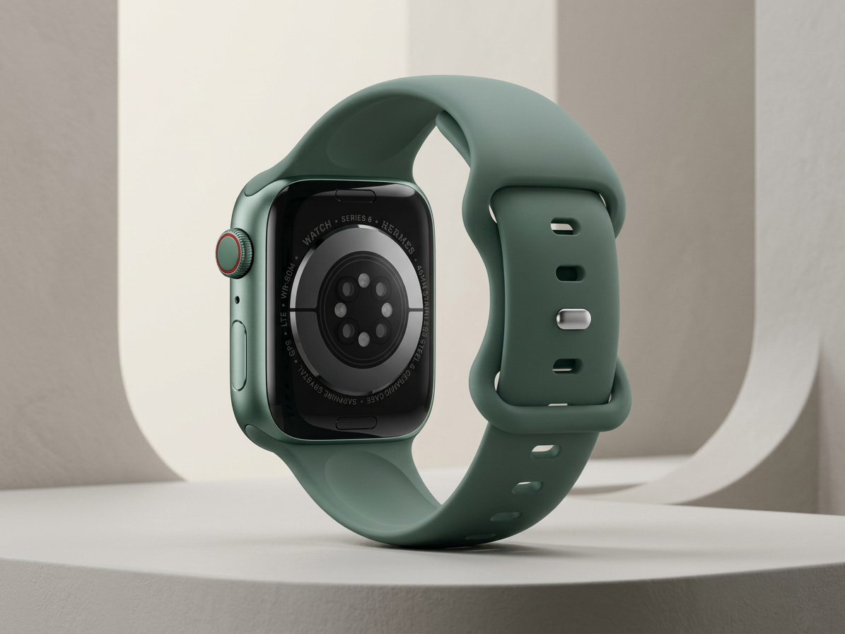 Řemínek pro Apple Watch 44mm / 45mm / 46mm / 49mm - Hoco, WA15 Flexible Pine Green