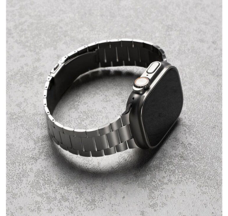 Řemínek na Apple Watch 44mm / 45mm / 46mm / 49mm - Ringke, Metal One Air