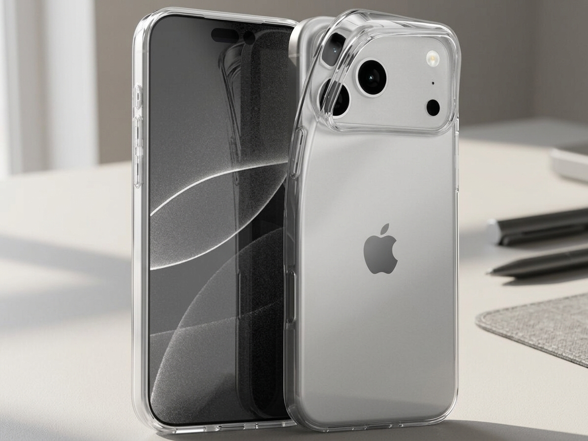 Ochranný kryt na iPhone 17 Pro MAX - Mercury, Jelly Transparent