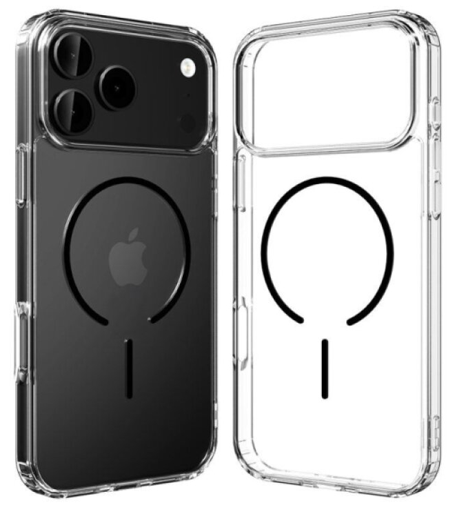 Ochranný kryt na iPhone 17 Pro MAX - Mercury, JelHard MagSafe Black
