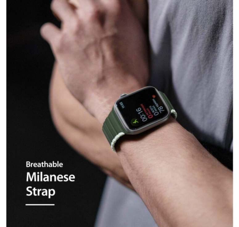 Řemínek na Apple Watch 38mm / 40mm / 41mm / 42mm - DuxDucis, LD Green