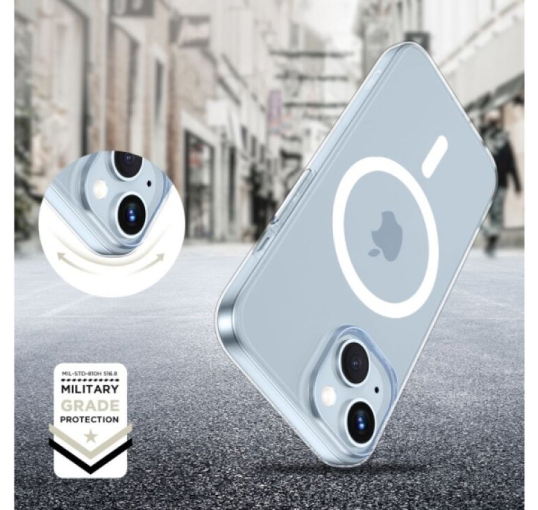 Ochranný kryt na iPhone 15 - Tech-Protect, FlexAir MagSafe Clear