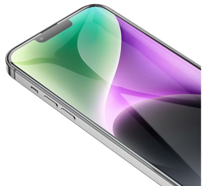 Ochranné tvrzené sklo na iPhone 15 PLUS - Hoco, G1 FlashAttach