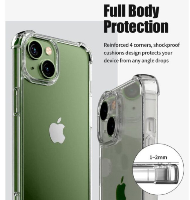 Ochranný kryt pro iPhone 14 - Mercury, SuperProtect Transparent