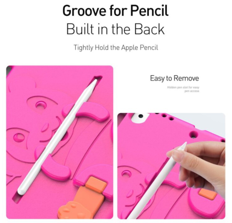Dětské pouzdro pro iPad 10.2 (2021/2020/2019) - DuxDucis, Panda Pink