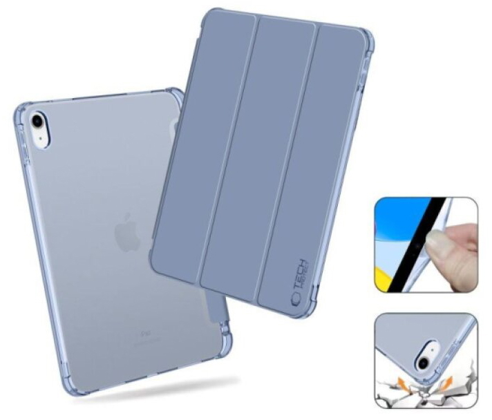 Pouzdro na iPad 11 (2025) / iPad 10.9 (2022) - Tech-Protect, SmartCase Hybrid Blue