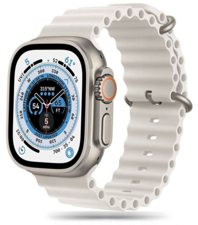 Řemínek pro Apple Watch 44mm / 45mm / 46mm / 49mm - Tech-Protect, Iconband Pro Beige