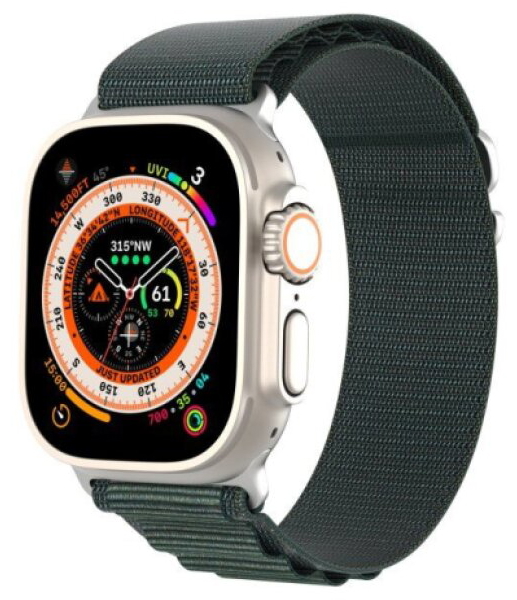 Řemínek pro Apple Watch 44mm / 45mm / 46mm / 49mm - DuxDucis, GS Green