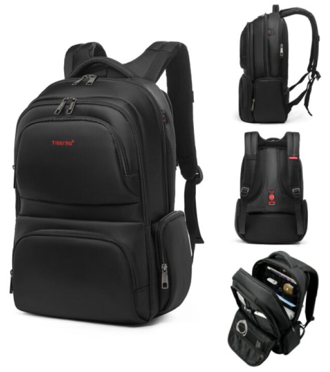 Městský batoh 15.6'' - Tigernu, T-B3140 Black