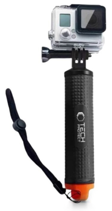 Plovoucí držák do ruky pro kameru GoPro - Tech-Protect, GA100 Black