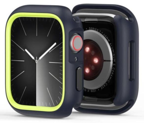 Ochranný kryt na Apple Watch 45mm - DuxDucis, Bamo Midnight/Green