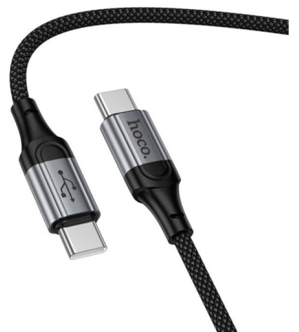 Pružinový kabel USB-C to USB-C - Hoco, X121 Nuevo 60W