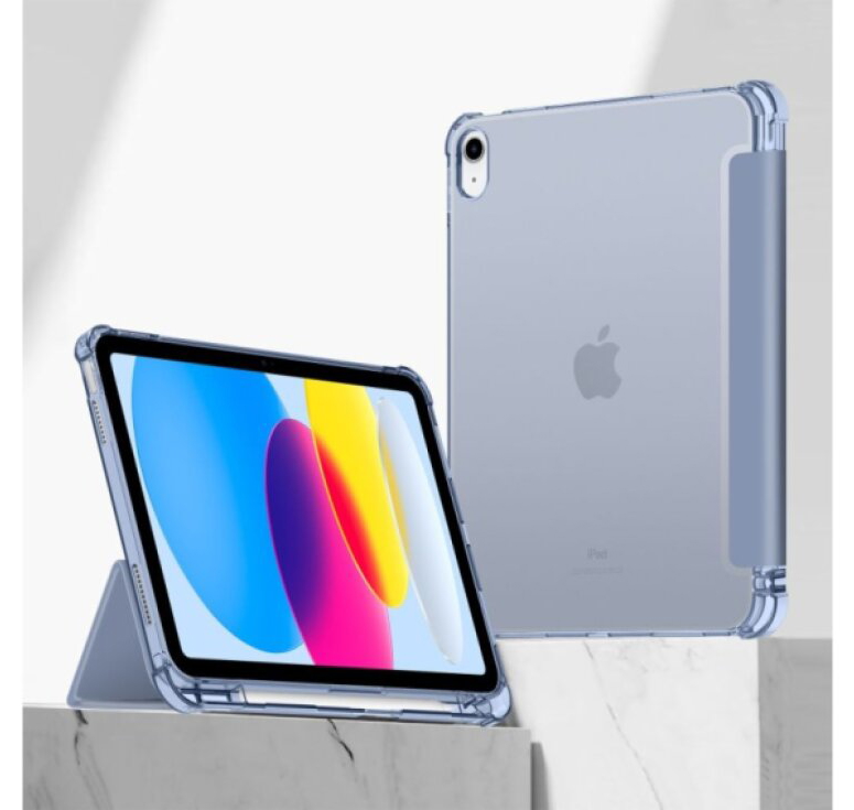 Pouzdro na iPad 11 (2025) / iPad 10.9 (2022) - Tech-Protect, SmartCase Hybrid Blue