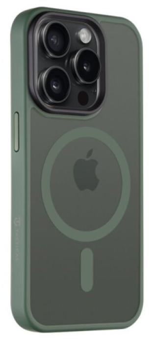 Ochranný kryt pro iPhone 15 Pro - Tactical, MagForce Hyperstealth Forest Green