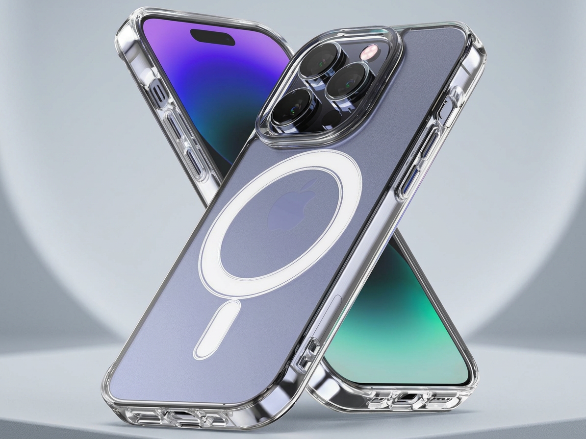 Ochranný kryt na iPhone XS MAX - Mercury, JelHard MagSafe Transparent