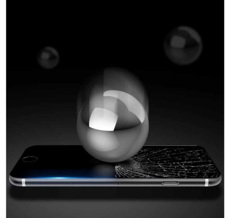 Ochranné tvrzené sklo na iPhone 6 Plus / 6S Plus - DuxDucis, Full Glass Black