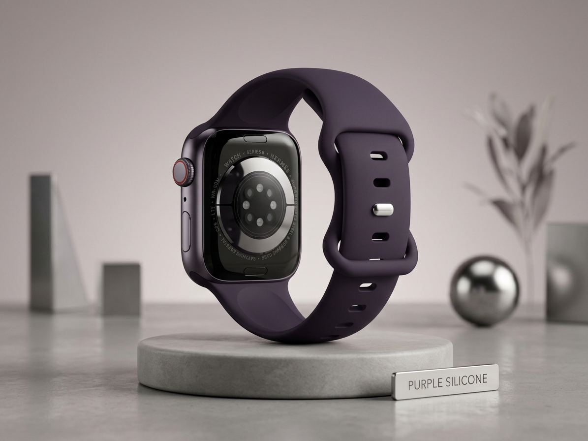 Řemínek pro Apple Watch 38mm / 40mm / 41mm / 42mm - Hoco, WA15 Flexible Crimson Cherry
