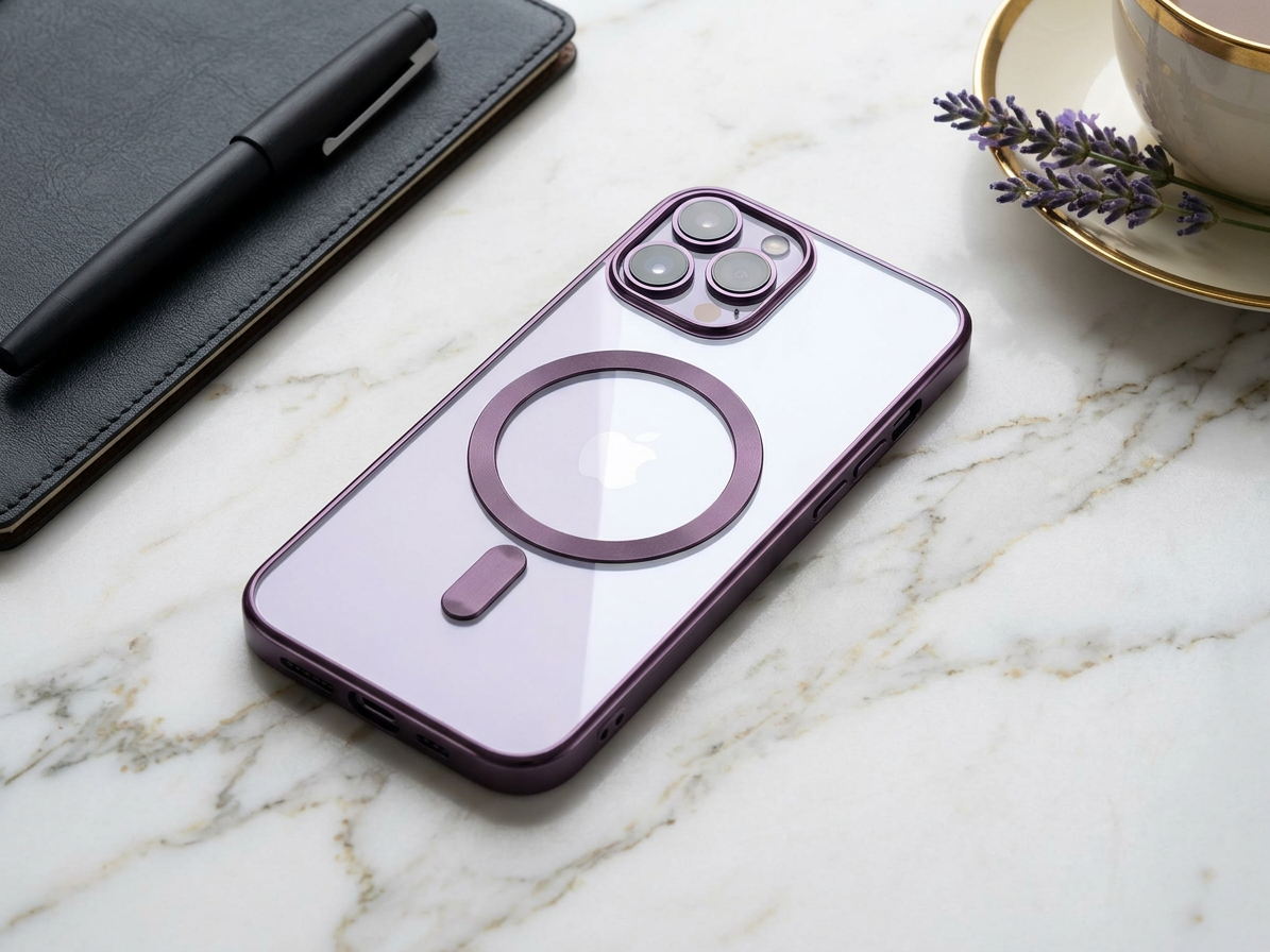 Ochranný kryt pro iPhone 14 - Tech-Protect, Magshine MagSafe Violet