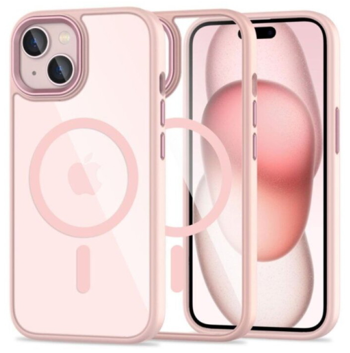 Ochranný kryt na iPhone 15 - Tech-Protect, Magmat MagSafe Pink