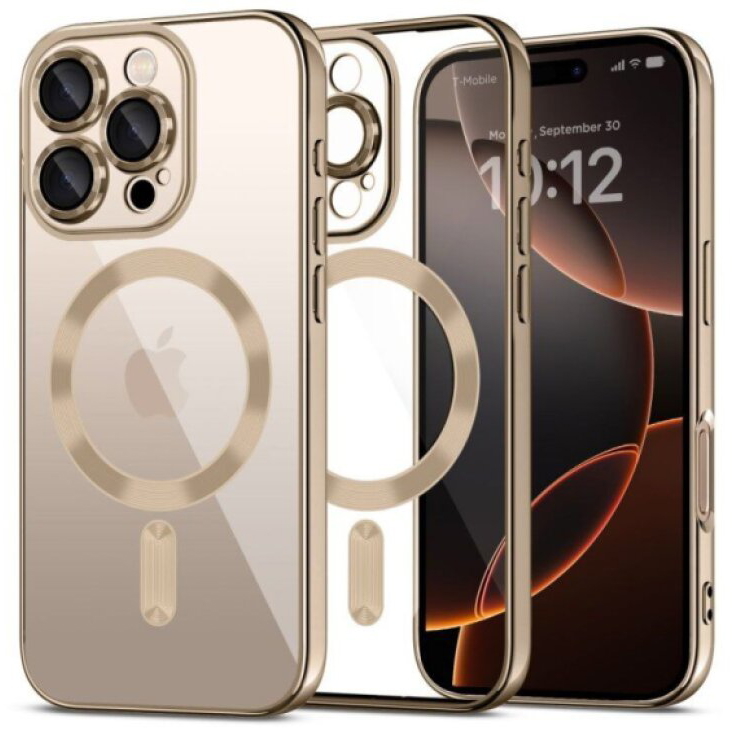 Ochranný kryt na iPhone 16 Pro MAX - Tech-Protect, Magflex MagSafe Shiny Desert