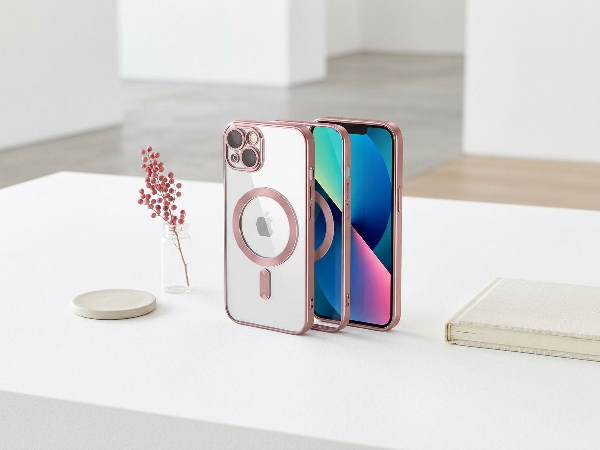 Ochranný kryt na iPhone 13 - Tech-Protect, Magshine MagSafe Rose