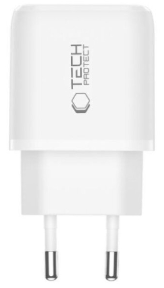 Rychlá nabíječka do sítě - Tech-Protect, NCA45W-GAN PD45W/QC3.0 + Lightning kabel