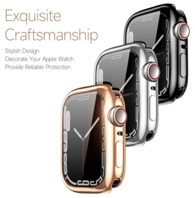 Pouzdro / kryt pro Apple Watch 45mm - DuxDucis, Samo Black