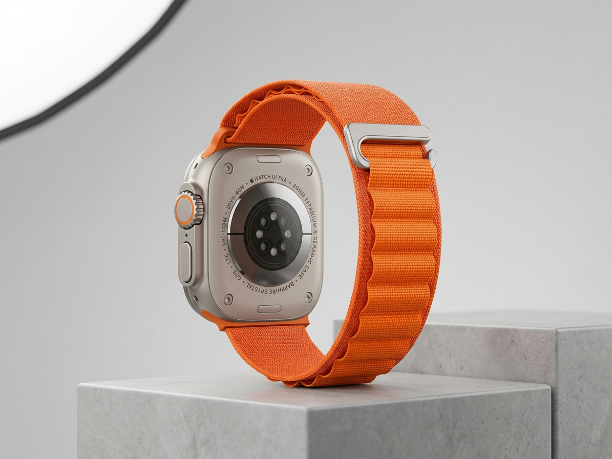 Řemínek pro Apple Watch 44mm / 45mm / 46mm / 49mm - Hoco, WA20 Climbing Orange