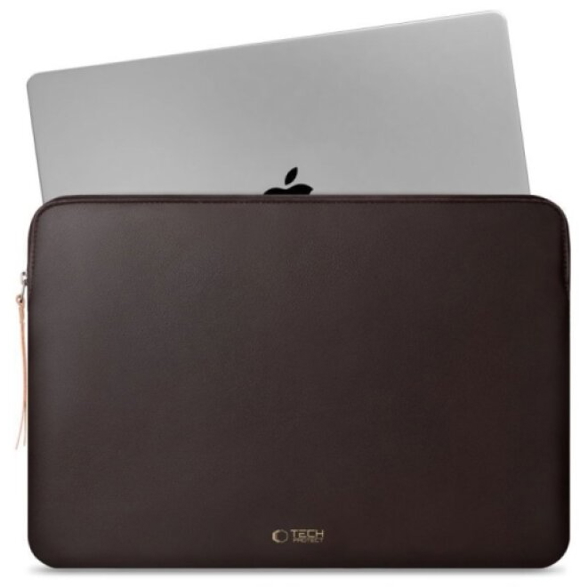 Pouzdro na notebook - Tech-Protect, 13-14 Fleece Chocolate