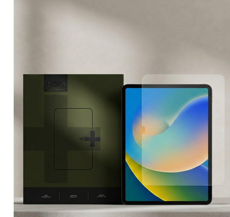 Hybridní ochranné sklo na iPad 11 (2025) / iPad 10.9 (2022) - Hofi, Glass Pro+