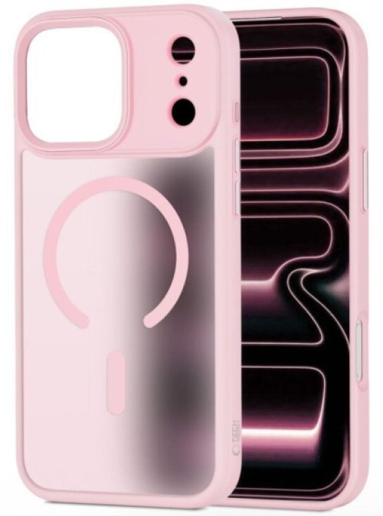 Ochranný kryt na iPhone 17 Pro - Tech-Protect, Magmat MagSafe Matte Pink