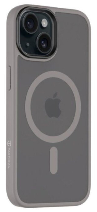 Ochranný kryt na iPhone 15 - Tactical, MagForce Hyperstealth Light Grey
