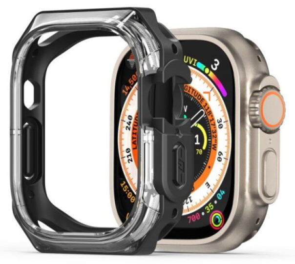 Ochranný kryt na Apple Watch 49mm - DuxDucis, Tamo Black
