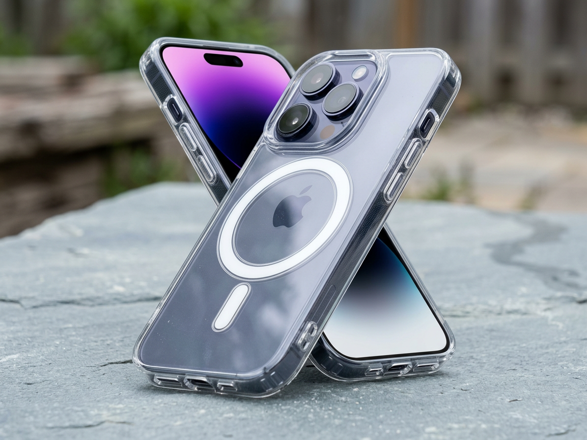 Ochranný kryt na iPhone XS / X - Mercury, JelHard MagSafe Transparent