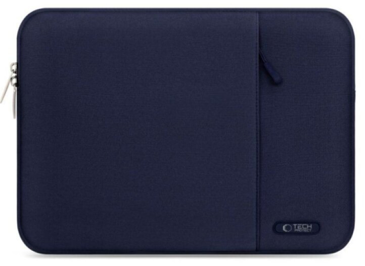 Pouzdro na notebook - Tech-Protect, 13-14 Sleevy Navy Blue