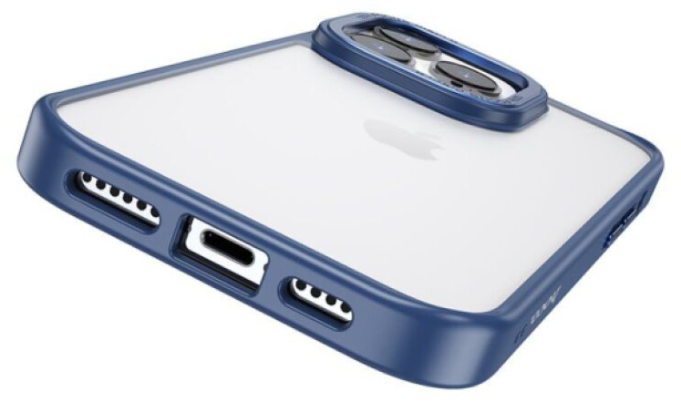 Ochranný kryt pro iPhone 14 Pro - Hoco, GoldenShield Blue