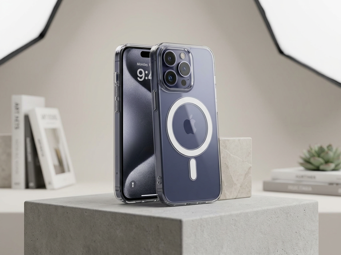 Ochranný kryt na iPhone 13 - Mercury, JelHard MagSafe Transparent