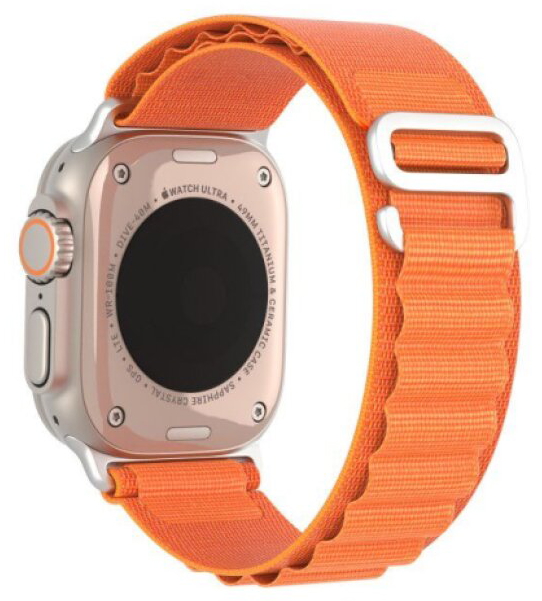 Řemínek pro Apple Watch 44mm / 45mm / 46mm / 49mm - DuxDucis, GS Orange