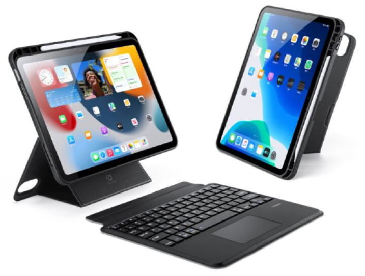 Klávesnice pro iPad 11 (2025) / iPad 10.9 (2022) - DuxDucis, DK Keyboard Black