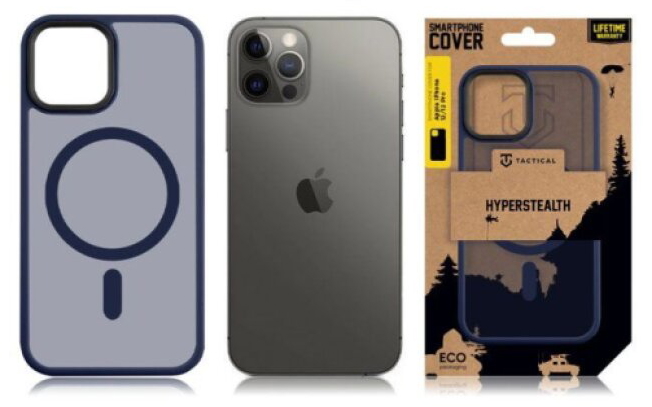 Ochranný kryt pro iPhone 12 / 12 Pro - Tactical, MagForce Hyperstealth Deep Blue