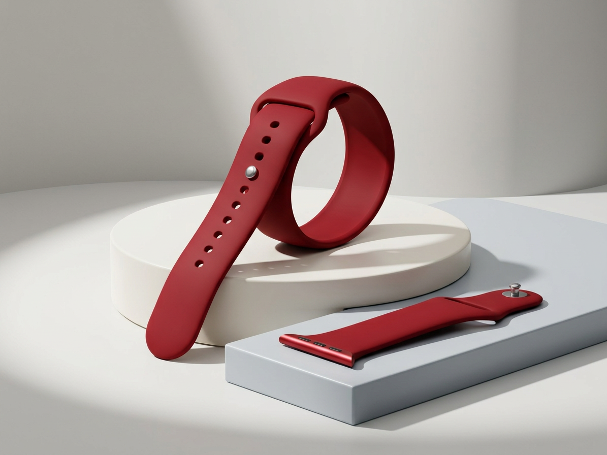 Řemínek pro Apple Watch 38mm / 40mm / 41mm / 42mm - Hoco, WA15 Flexible Big Red