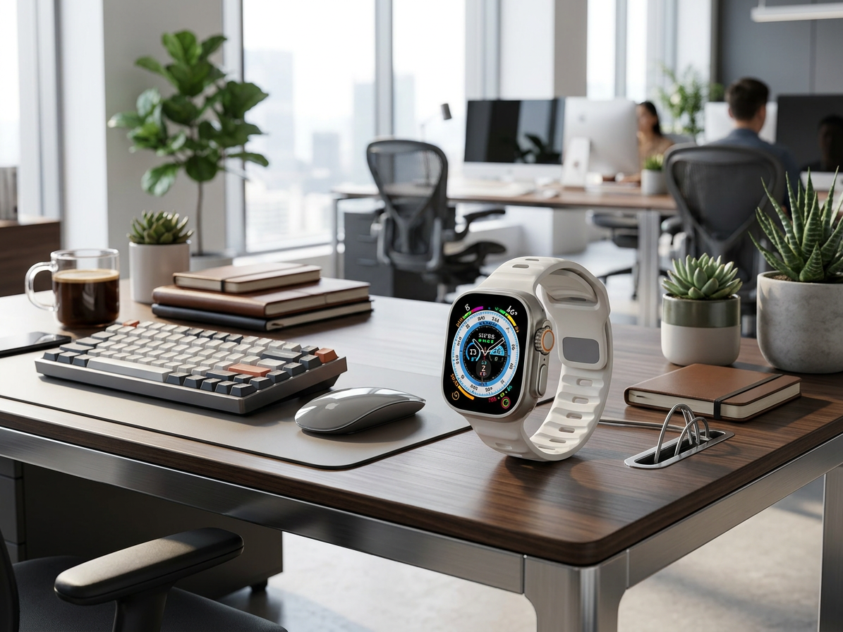 Řemínek pro Apple Watch 44mm / 45mm / 46mm / 49mm - Tech-Protect, Iconband Line Starlight