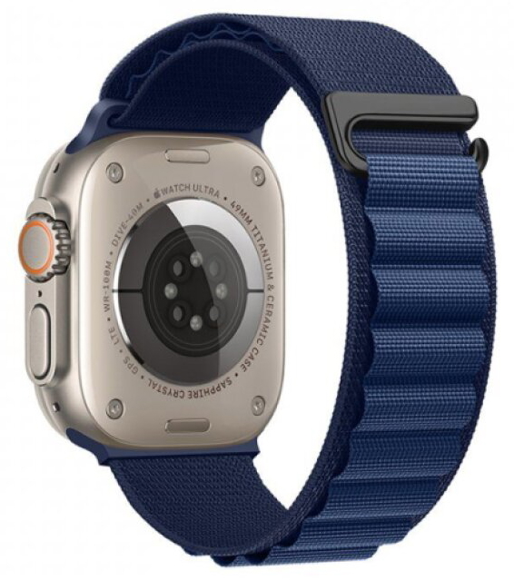 Řemínek pro Apple Watch 38mm / 40mm / 41mm / 42mm - Hoco, WA20 Climbing Deep Sea Blue