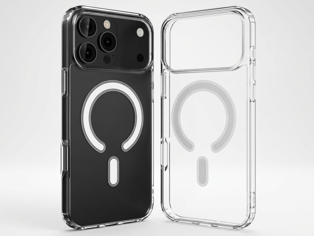 Ochranný kryt na iPhone 17 Pro MAX - Mercury, JelHard MagSafe Transparent