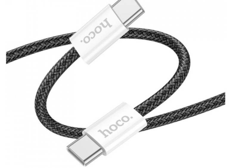 Kabel USB-C to USB-C - Hoco, X104 Source 60W/3A 200cm Black
