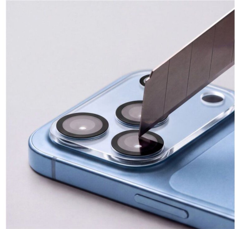 Ochrana na zadní kameru iPhone 18 Pro - Tech-Protect, Cam Fit+ Clear